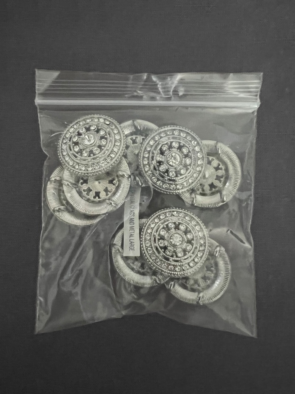 Assorted Rhinestone Jewelry Making Beads - Picture 4 of 14